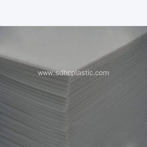 Natural White UHMWPE sheet